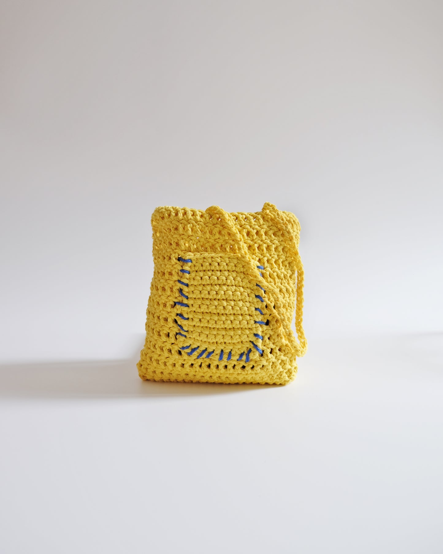 Tiff Crochet Bag Yellow