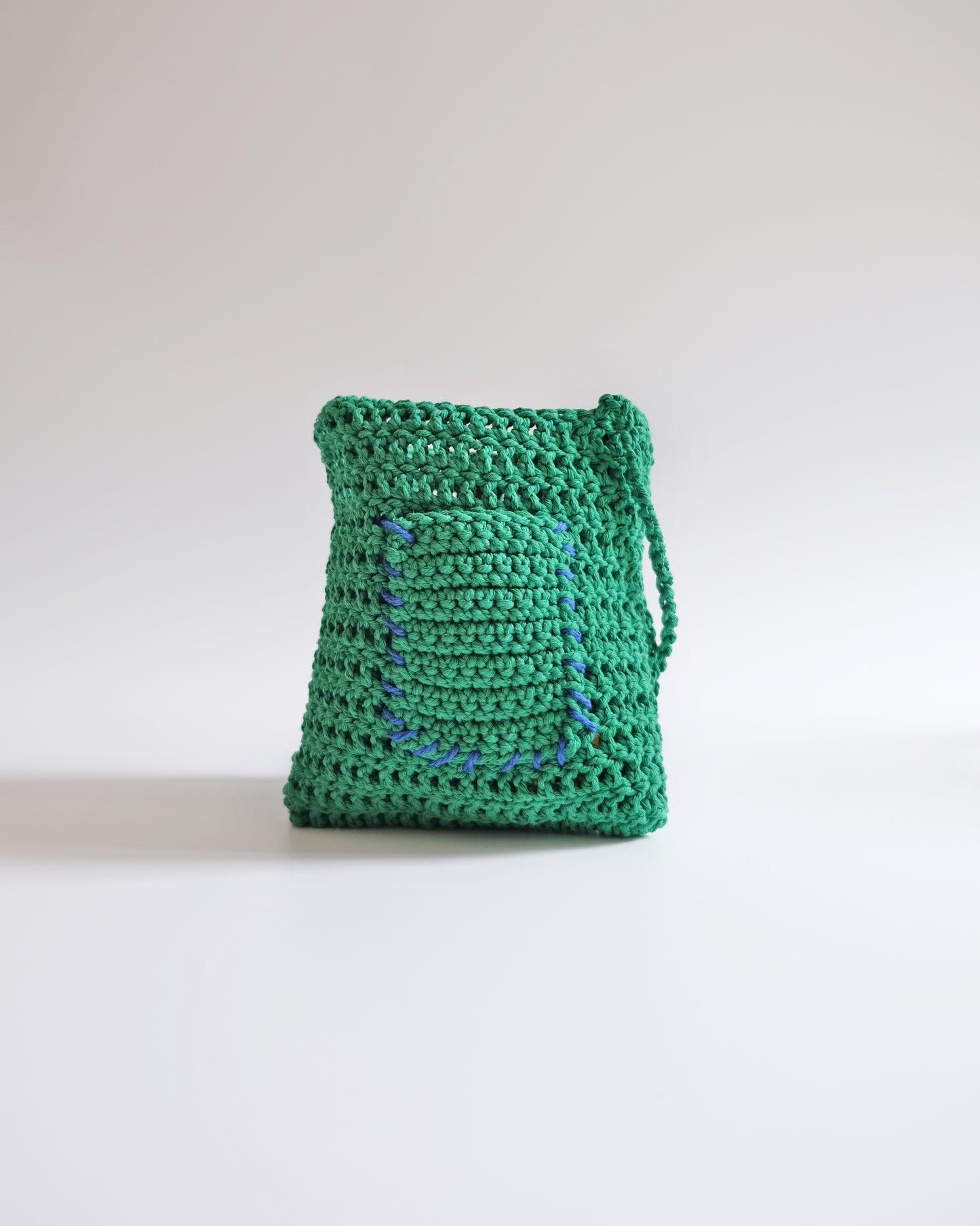 Tiff Crochet Bag Green