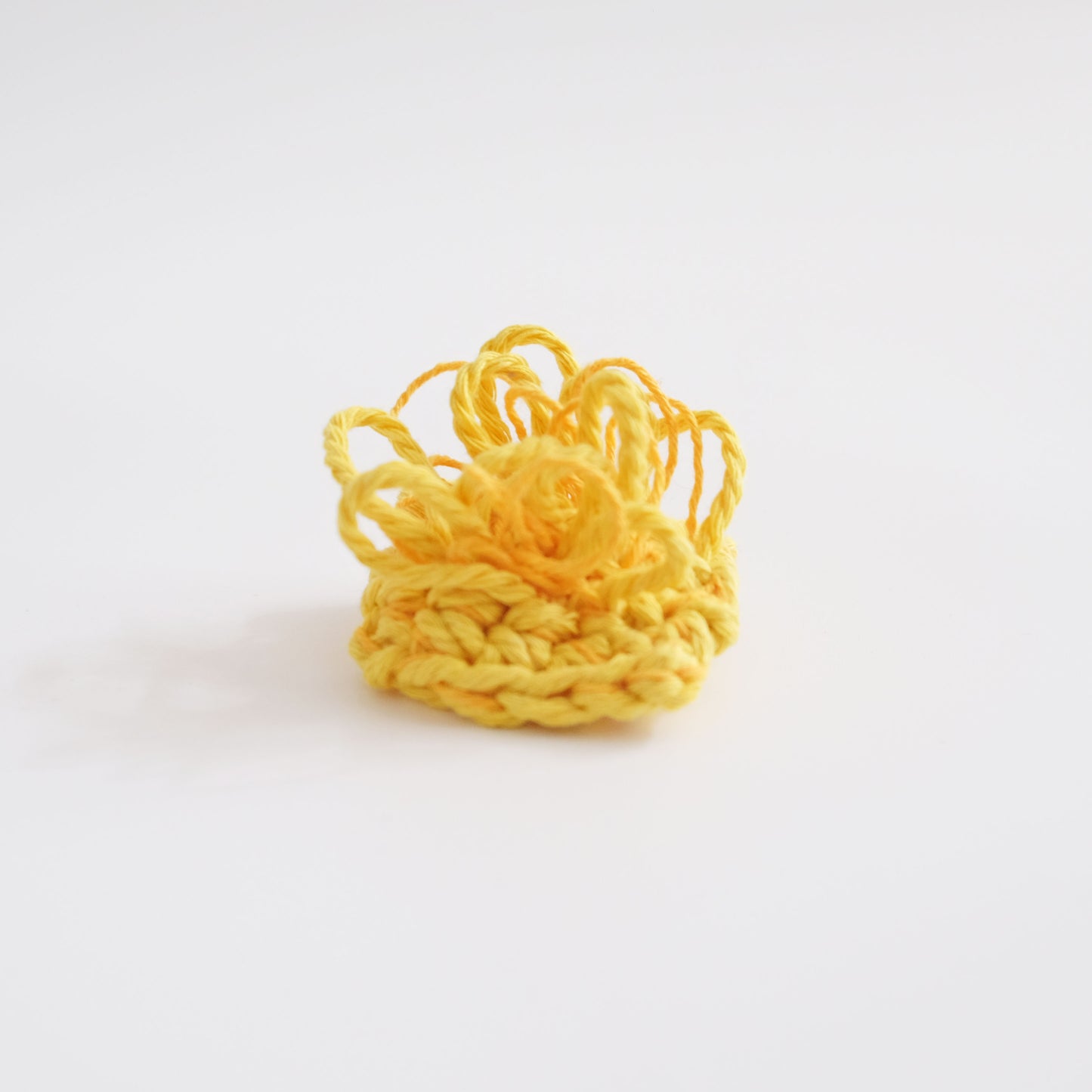Tata Brooch in Yellow