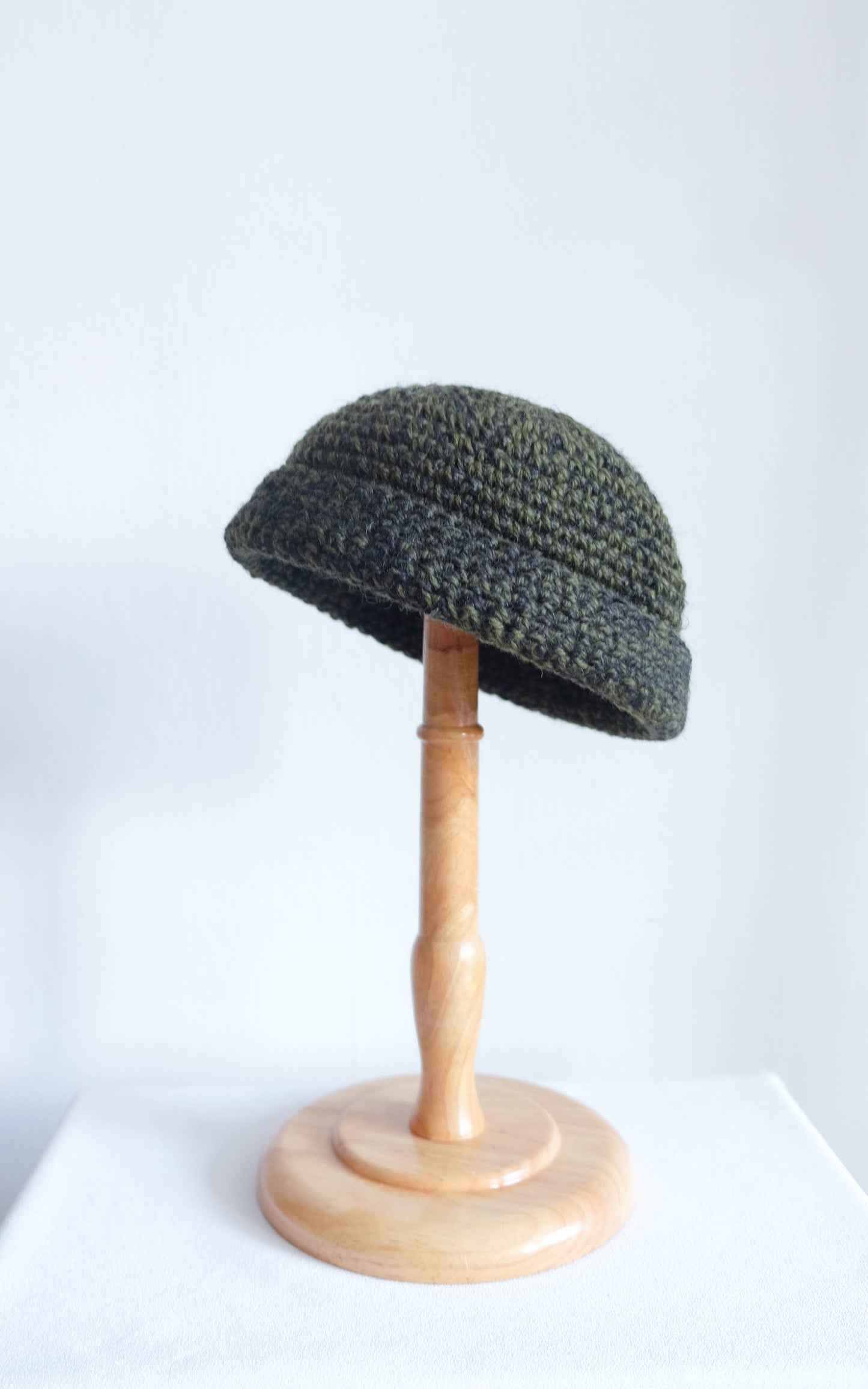 Crochet Sailor Hat/Olive