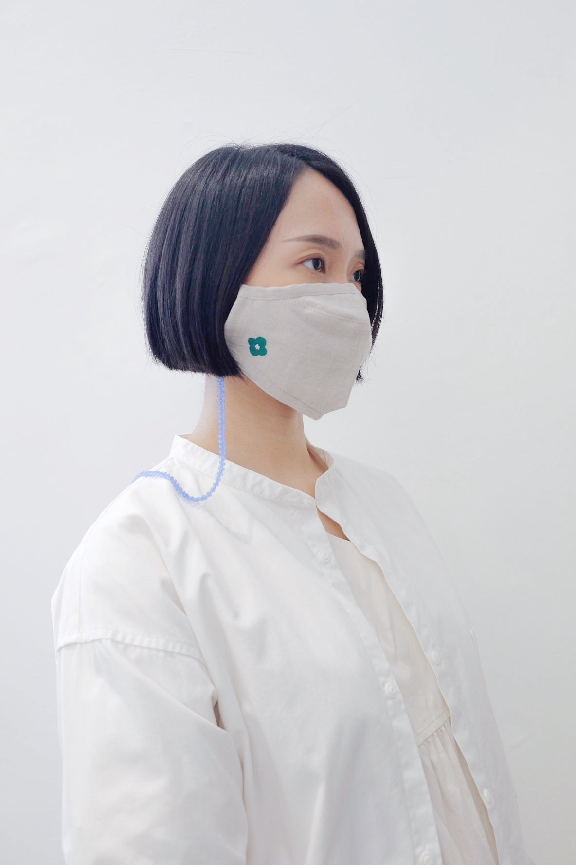 Kono Mask Chain/ Light Blue