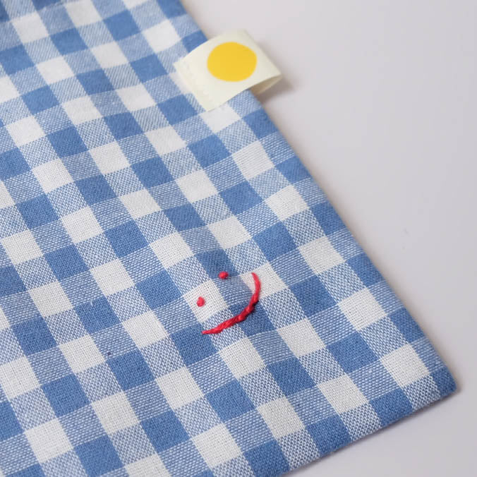 Smiley Drawstring Pouch