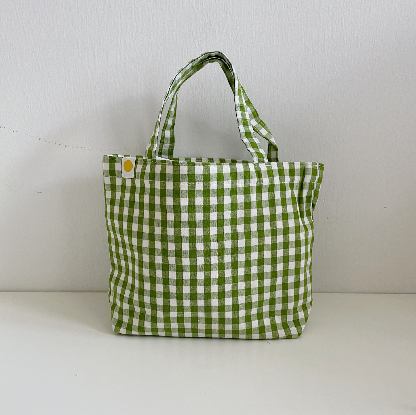 Sena Checked Mini Tote