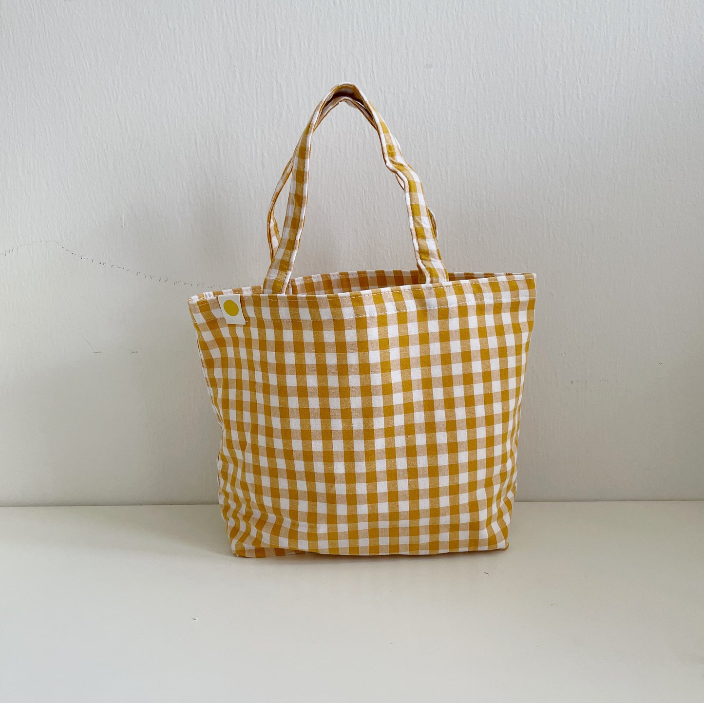 Sena Checked Mini Tote