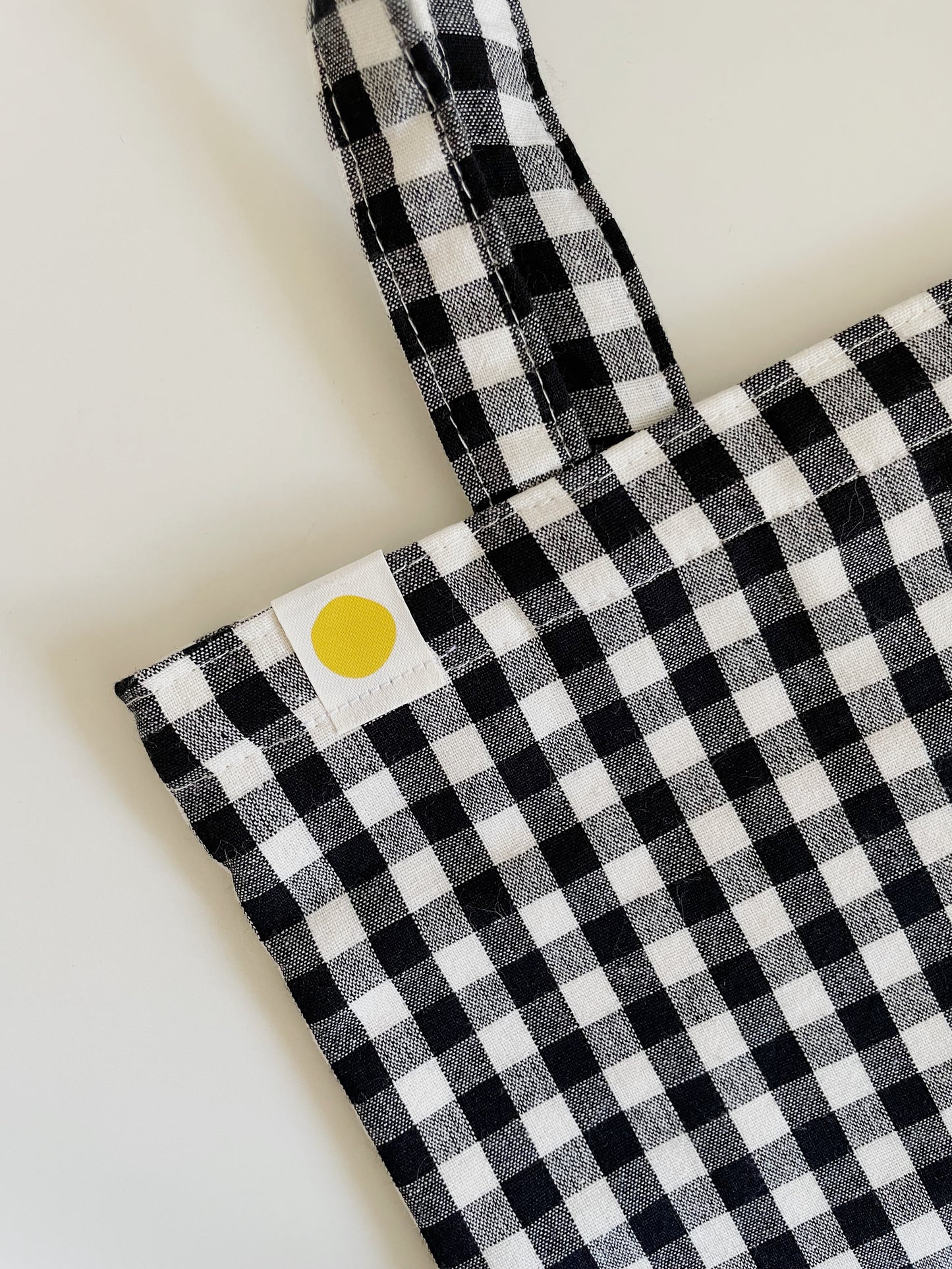 Sena Checked Mini Tote