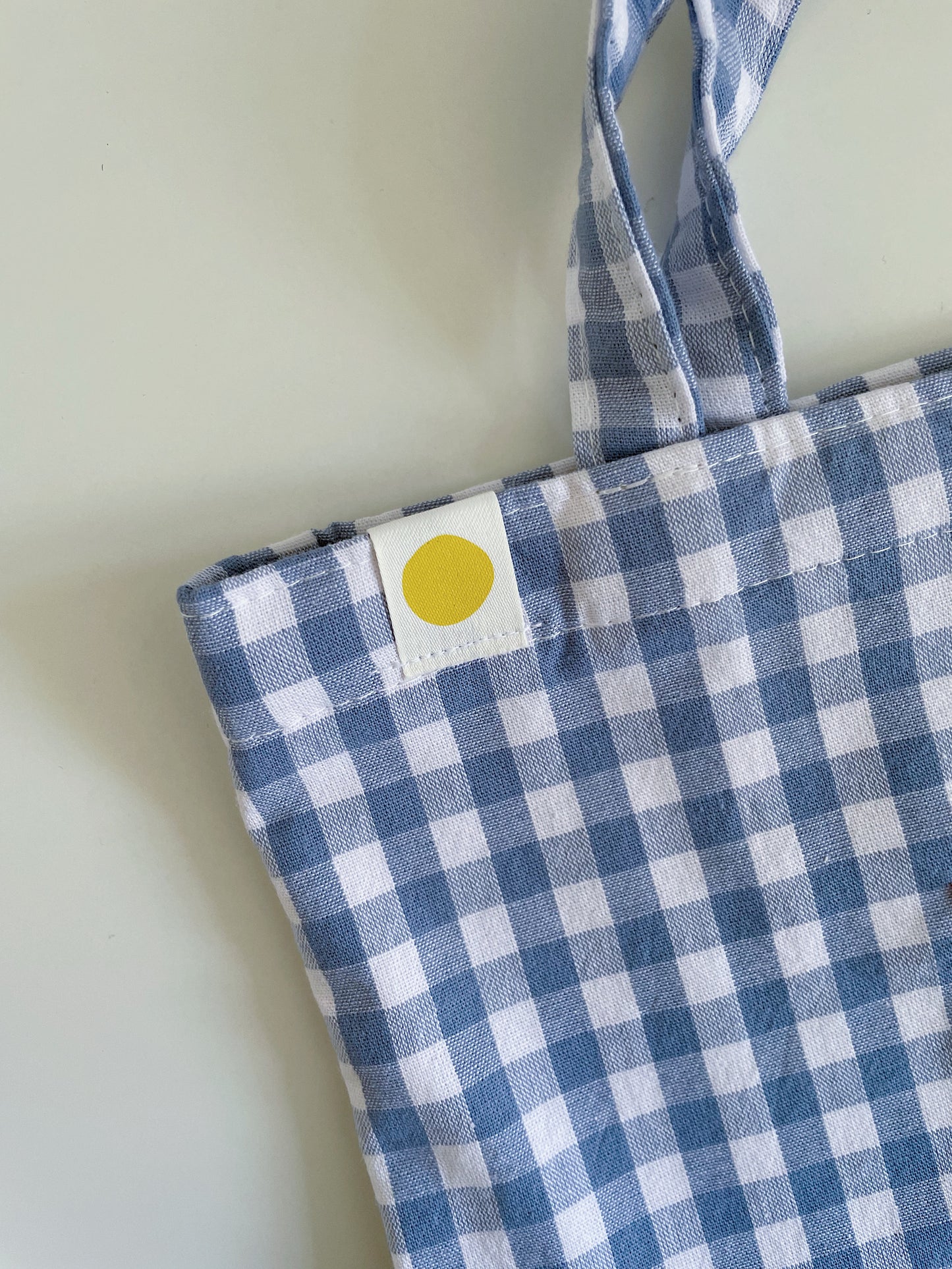 Sena Checked Mini Tote