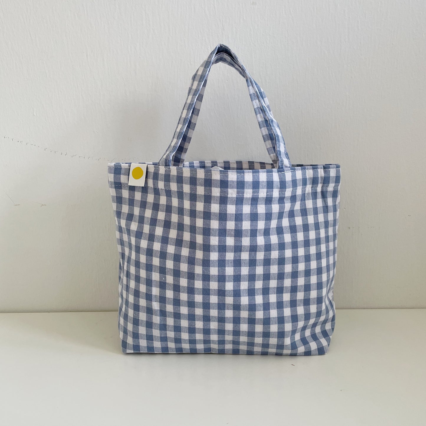 Sena Checked Mini Tote