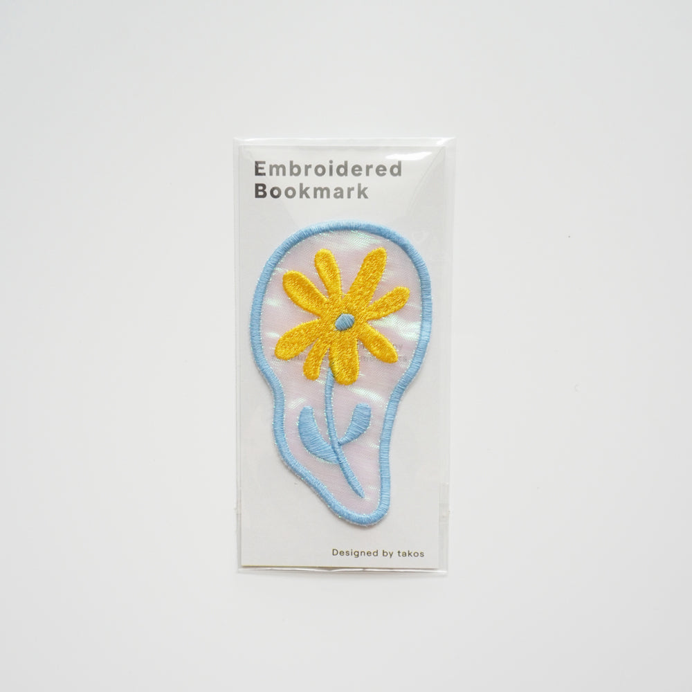 Embroidery Bookmark - Flower Collection B07