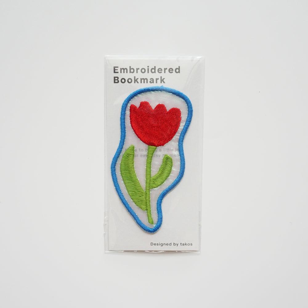 Embroidery Bookmark - Flower Collection B05