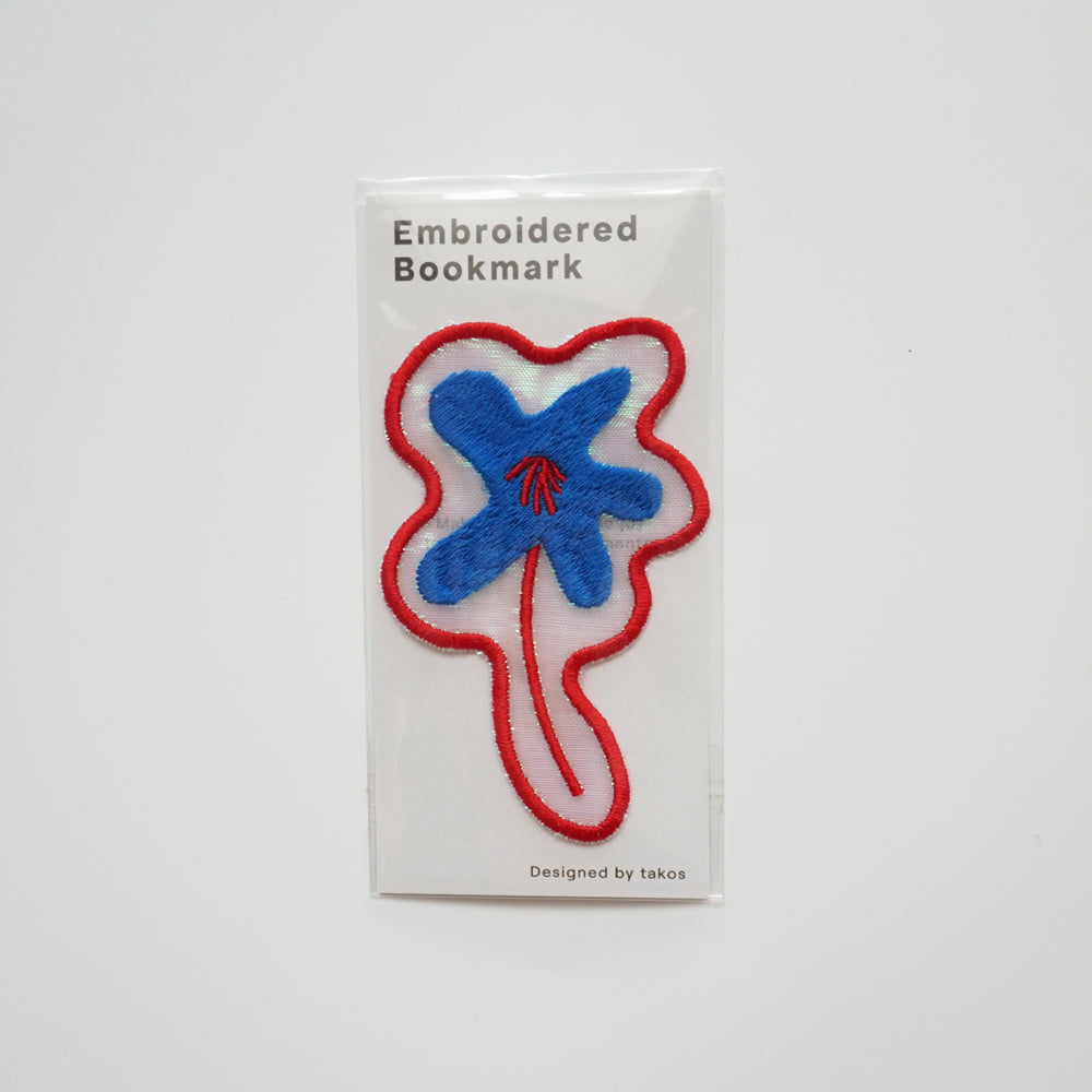 Embroidery Bookmark - Flower Collection B06