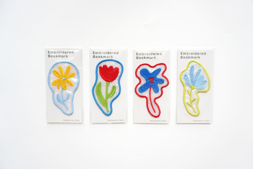 Embroidery Bookmark - Flower Collection B05