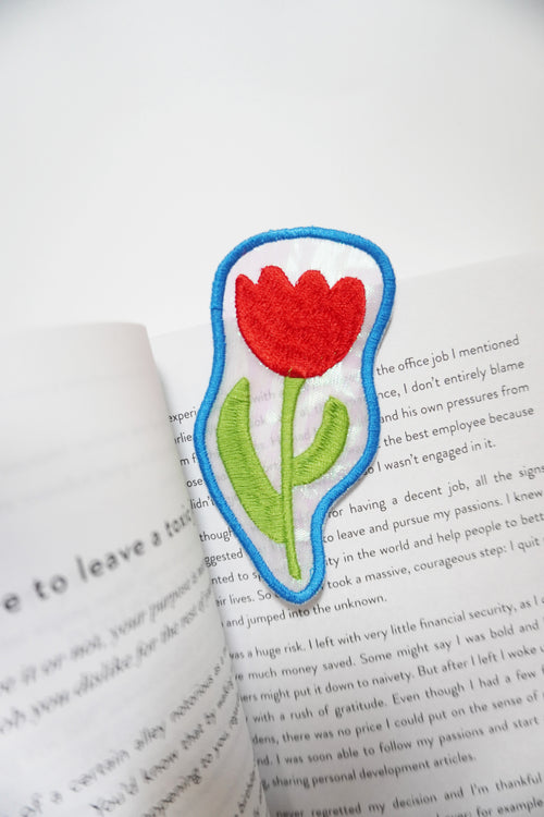 Embroidery Bookmark - Flower Collection B05