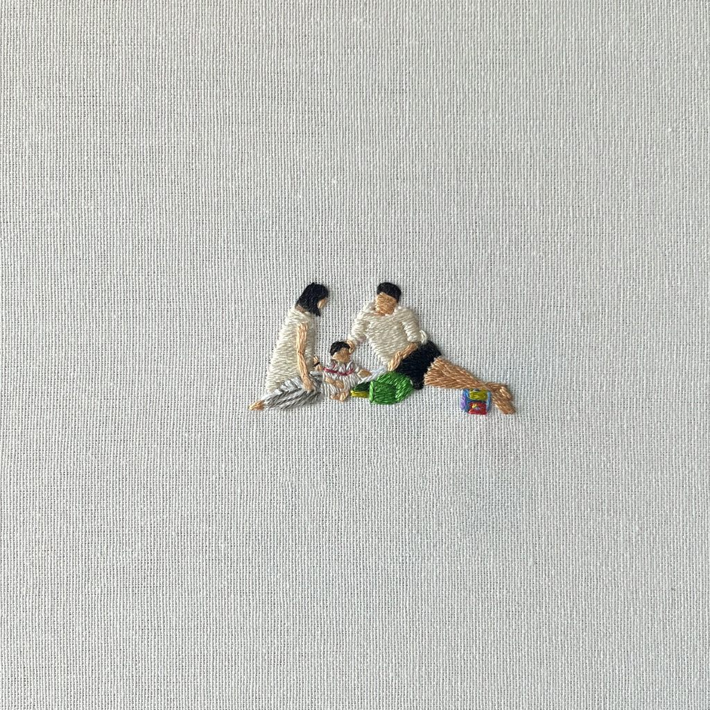 Custom Made Portrait Embroidery