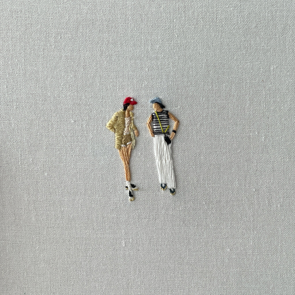 Custom Made Portrait Embroidery