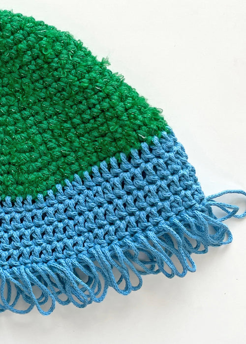 Scarecrow Hat - Green_Skyblue