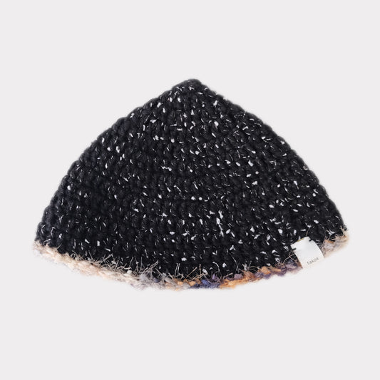 Cone Hat in black