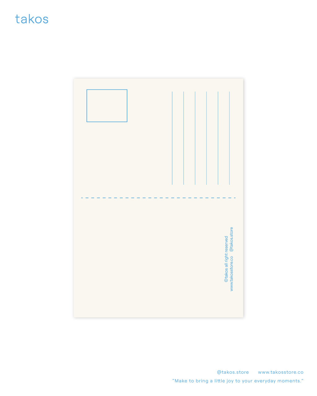 Embroidered Art Print Postcard 01