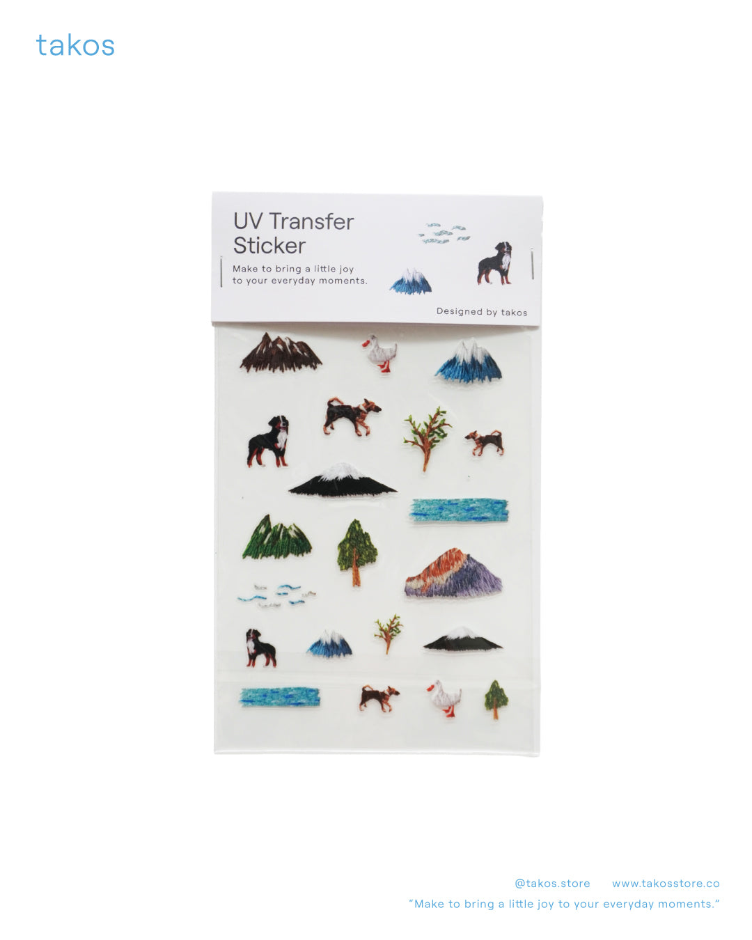 UV Transfer Sticker - Nature collection
