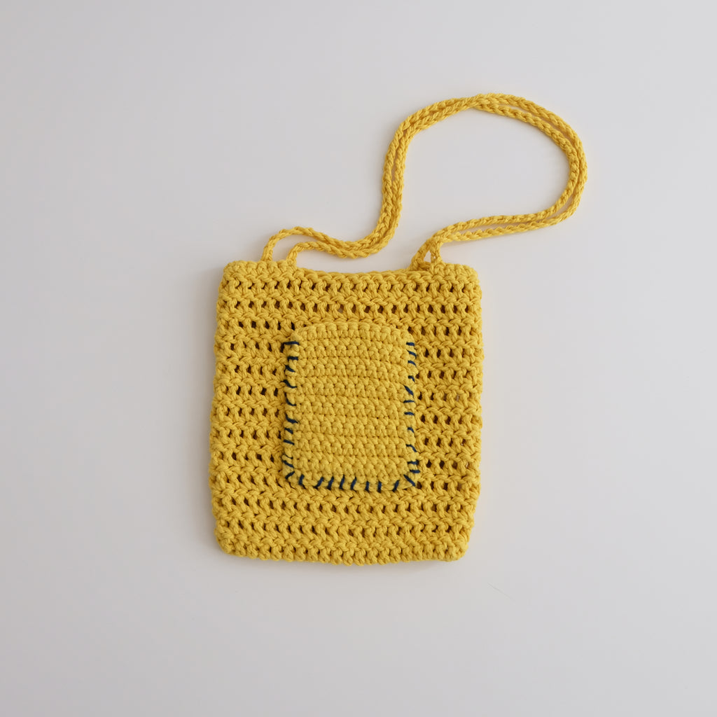 Tiff Crochet Bag - Yellow