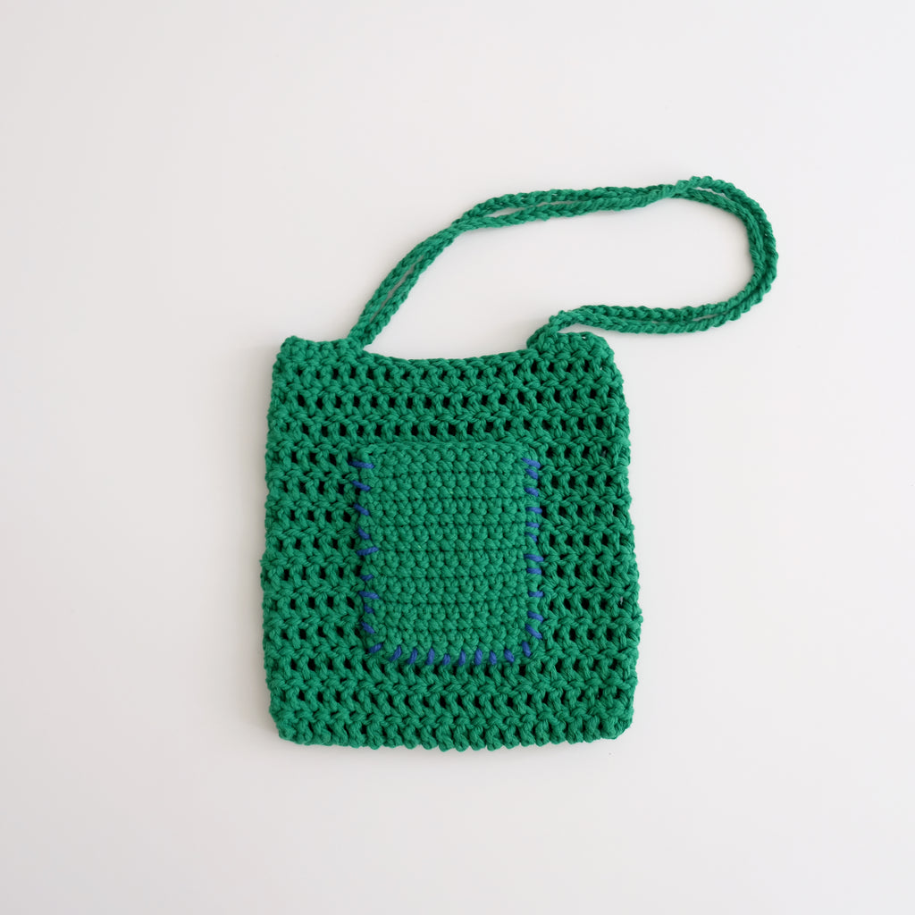 Tiff Crochet Bag - Green
