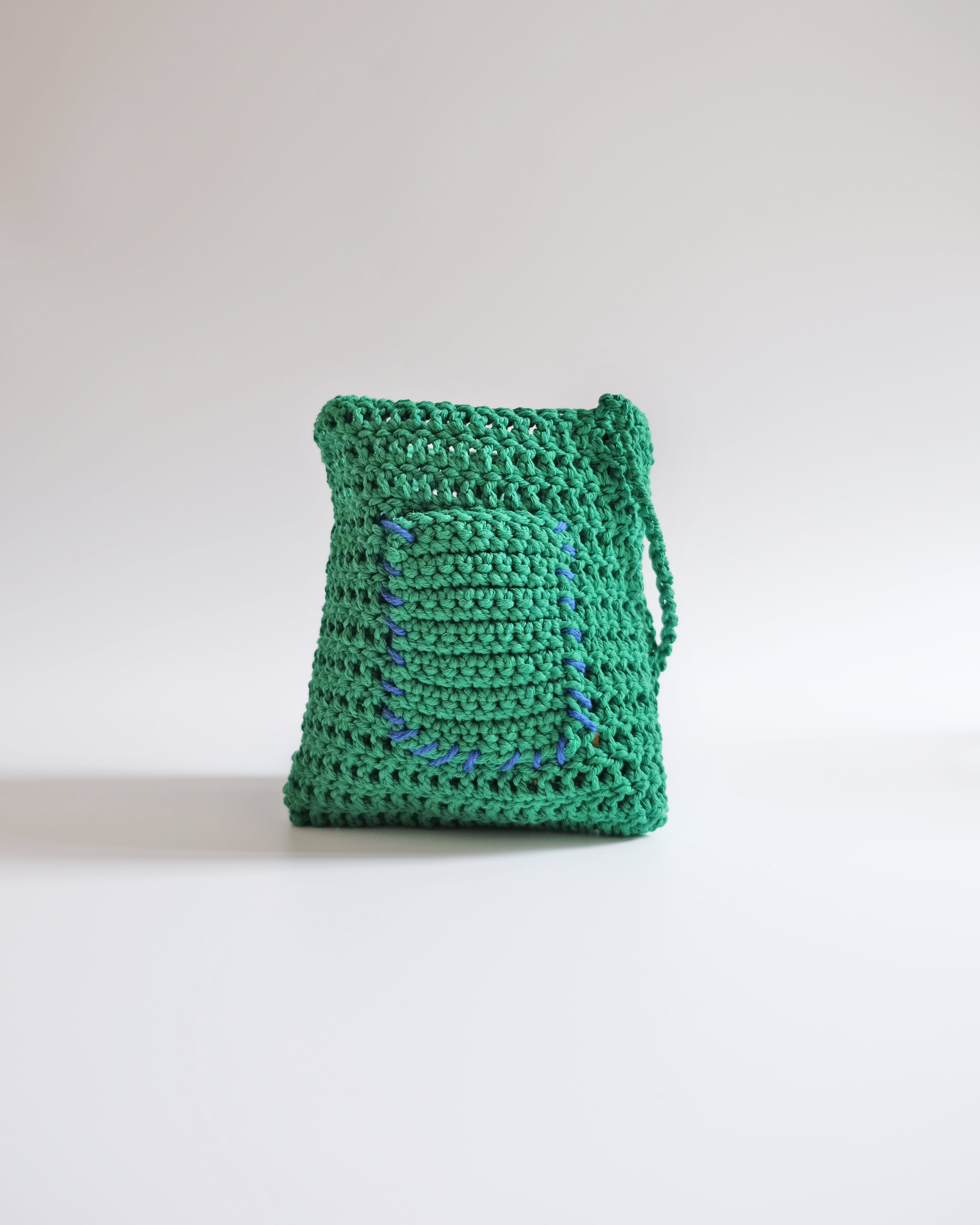 Tiff Crochet Bag - Green