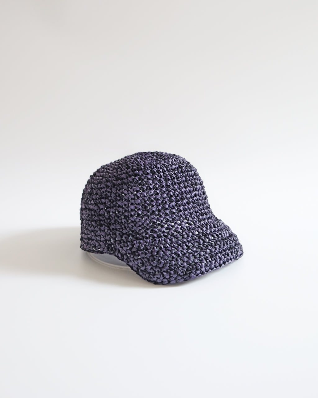 Crochet Baseball Cap - Navy