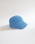 Crochet Baseball Cap - Blue