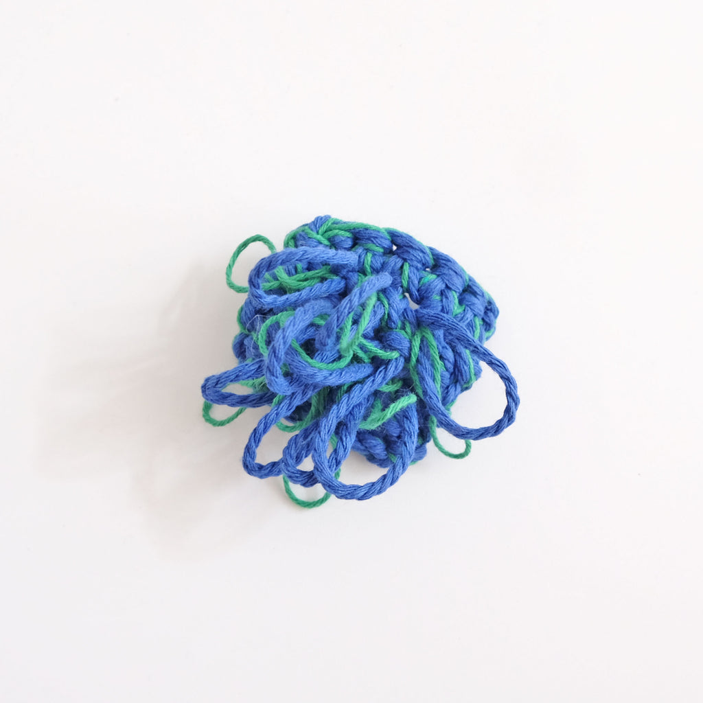 Tata Brooch - Blue