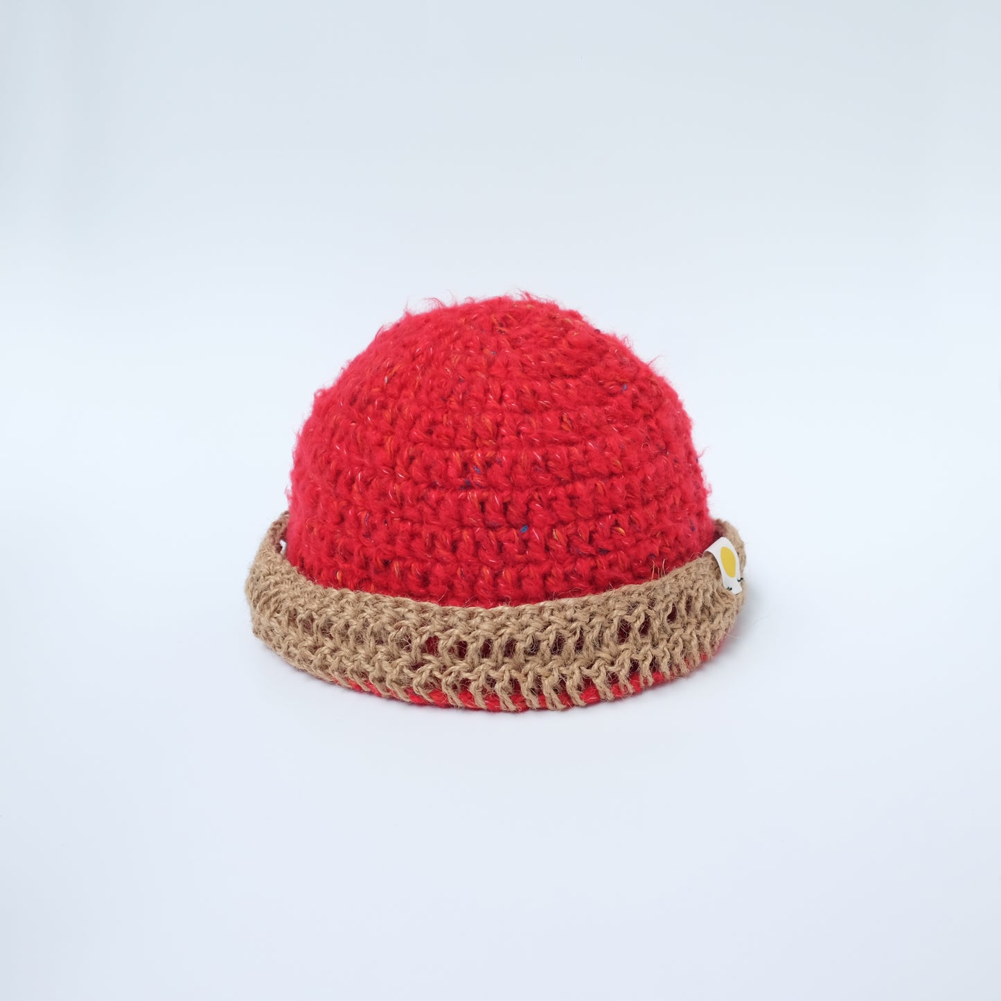 B-Bucket Hat in red