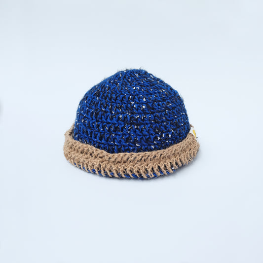 B-Bucket Hat in blue