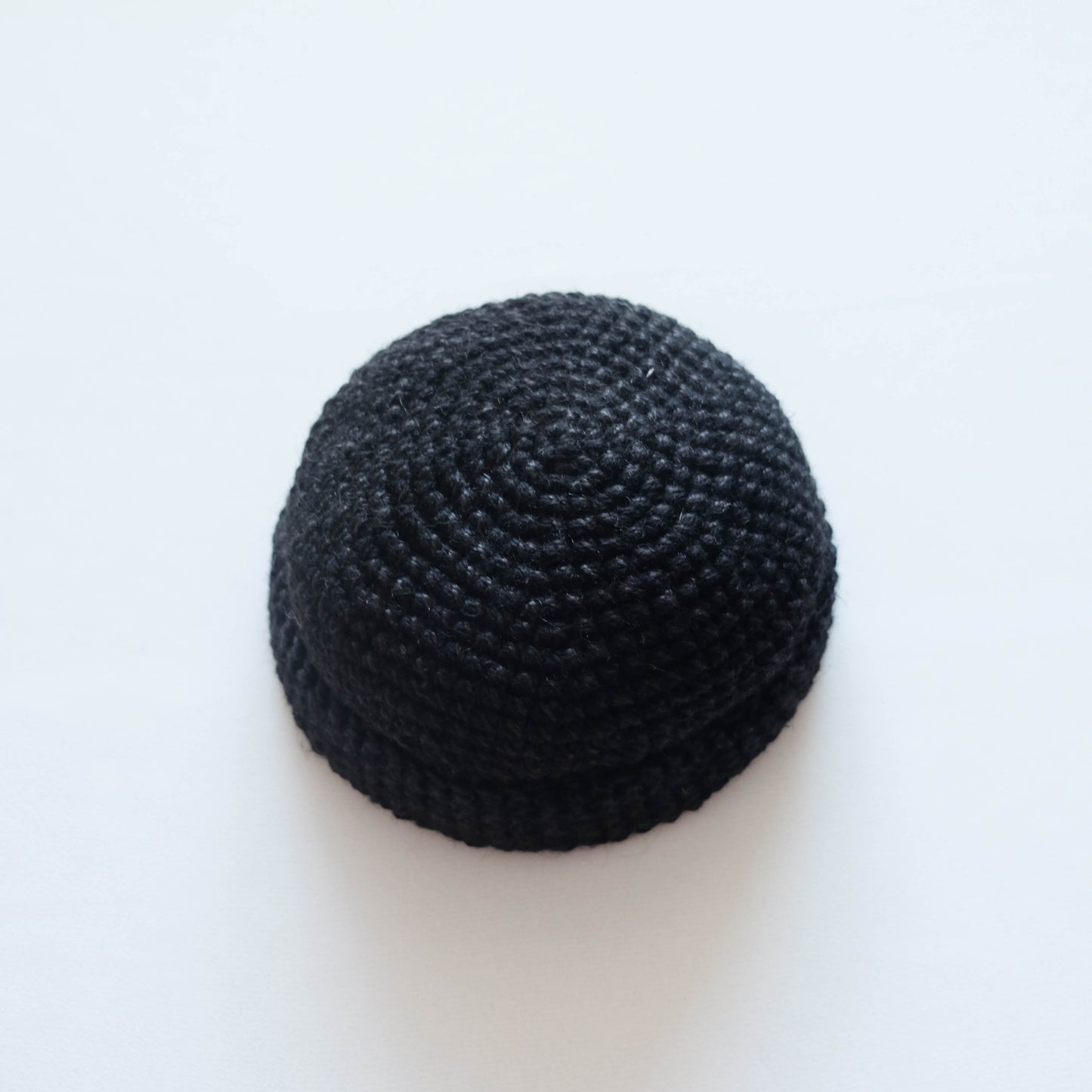 Crochet Sailor Hat/Black